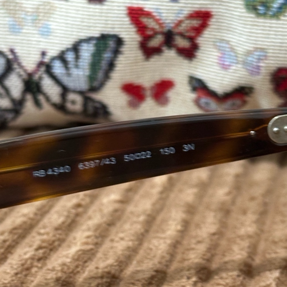 Ray Ban Tortuous Brown Prescription Sunglasses - Picture 5 of 7